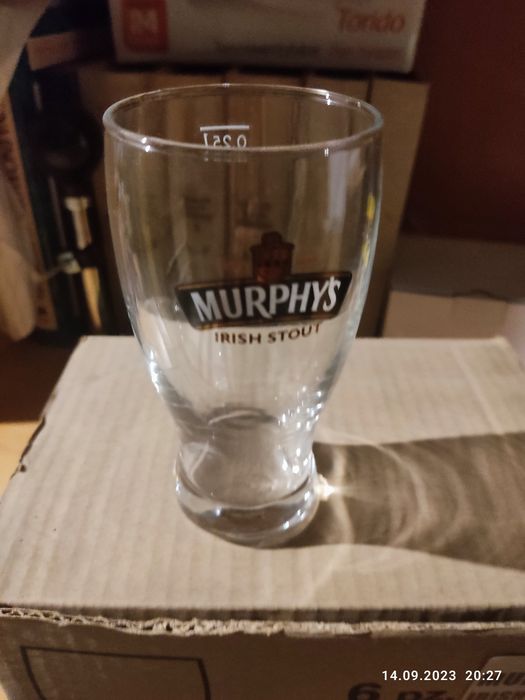 Szklanki 0.25 do piwa Murphy's