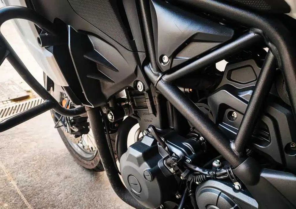 Benelli 502 semi-nova, pouca usada