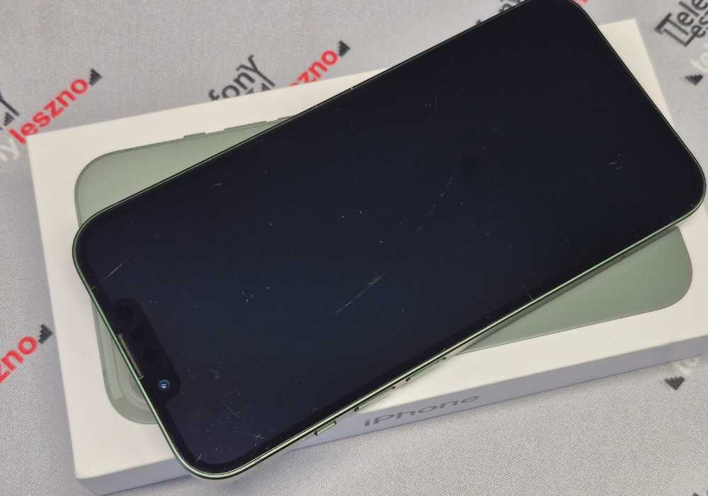 Apple iPhone 13 | 128 GB | Kondycja 88 % | zielony | szkło GRATIS !