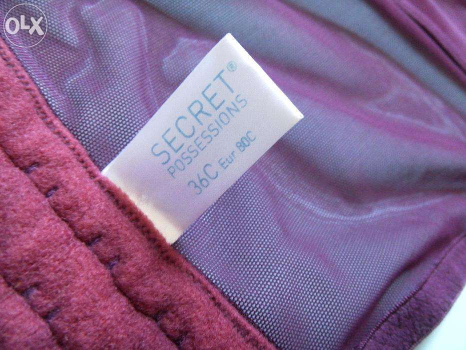 Fioletowy gorset Secret Possessions 80C bielizna damska