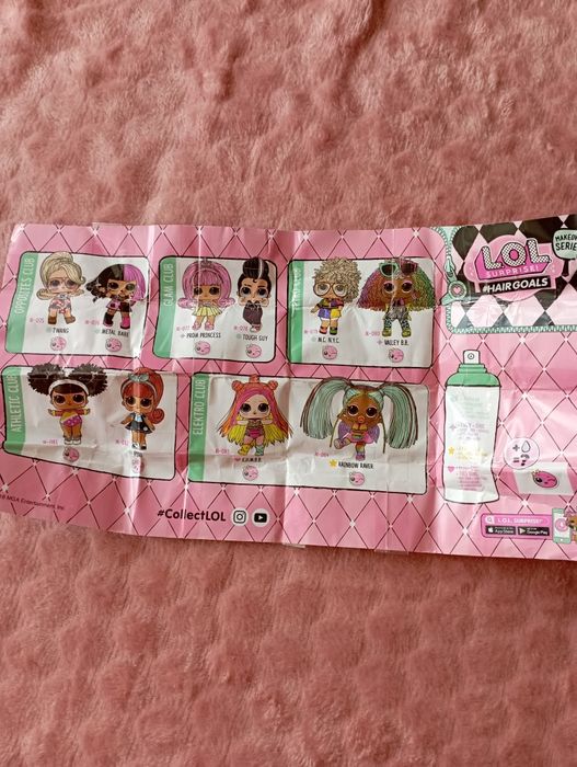 Lalka Lol z akcesoriami.