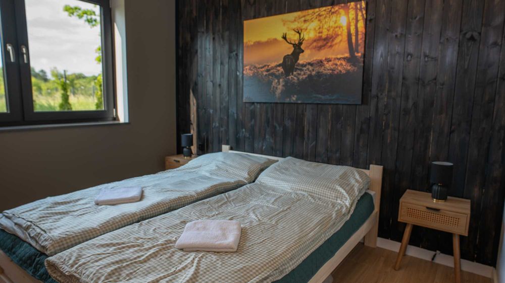 Nowoczesna stodoła-Balia i Sauna,kominek,antresola,taras max 8 Osób
