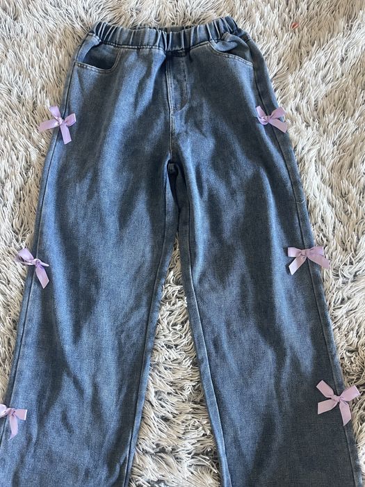 Джинси з бантиками