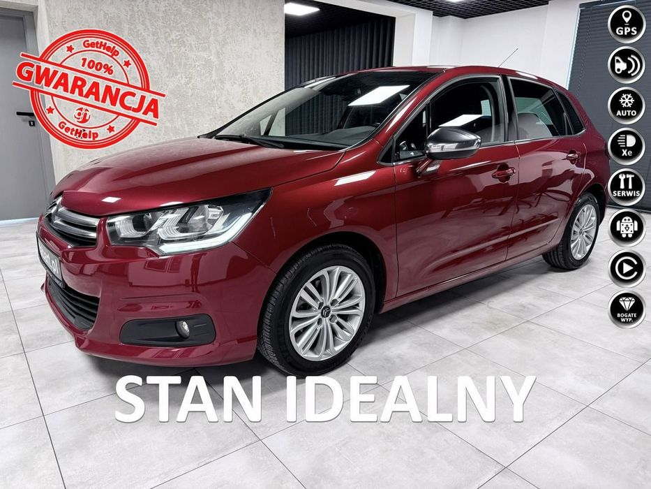 Citroën C4 1.2 TURBO 110KM  l SHINE l Polski Salon KRAJOWY l Klimatronic l Alu 16
