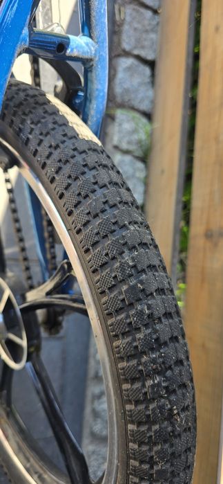Rower bmx  niebieski