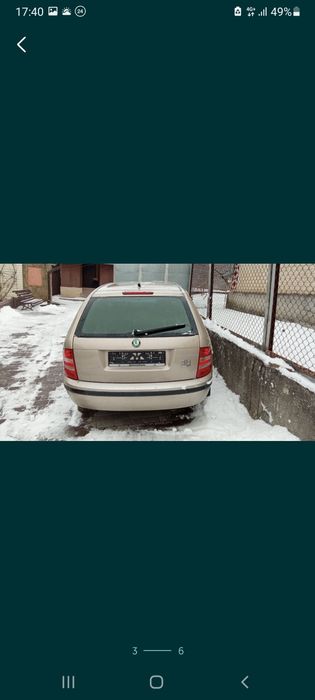 Коробка Шкода Фабія По Запчастинам