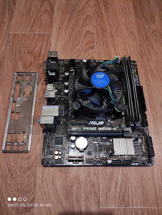 Комплект s1200 Intel Core i3-10100f+ MB Asus Prime H410M-R s1200
