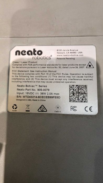 Robot odkurzający Neato Botvac