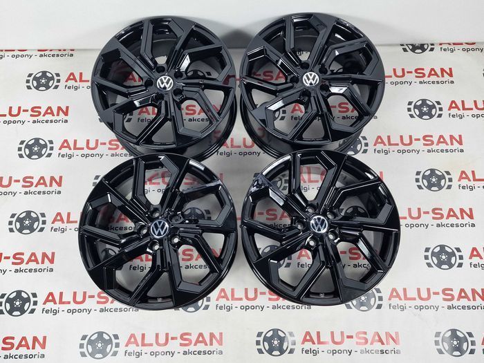 Nowe alufelgi VW 18" 5x112 NOWY TIGUAN (CT) 2024  - Czarny Połysk