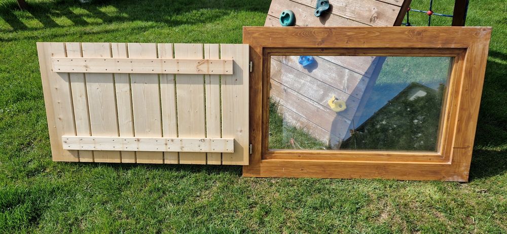 Okno drewniane 115x75