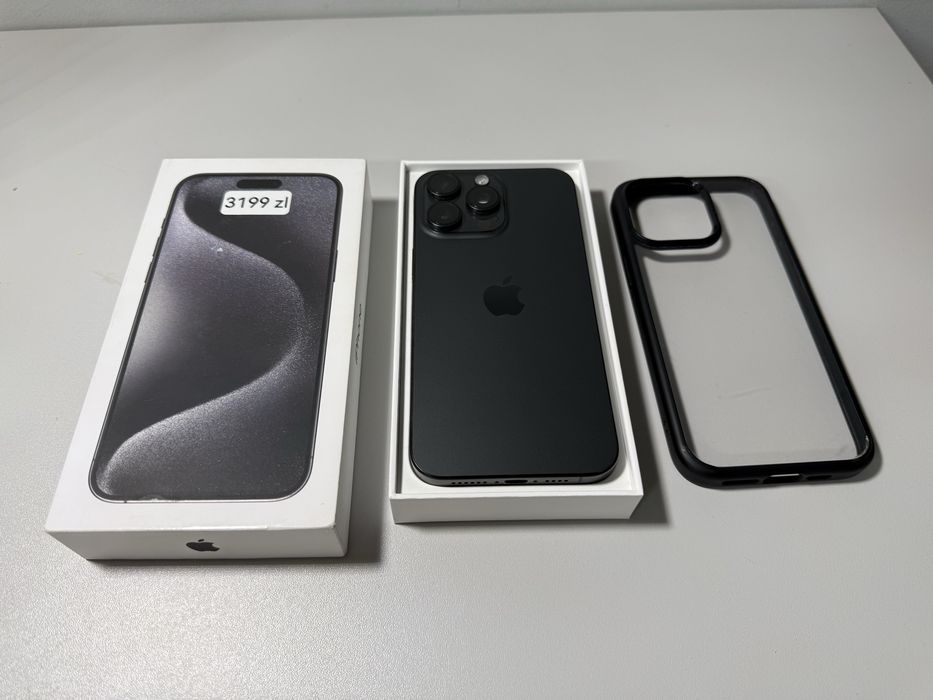 Iphone 15 Pro Max 256GB/Gwarancja/Bateria 88% /Wroclaw sklep/Gratisy!