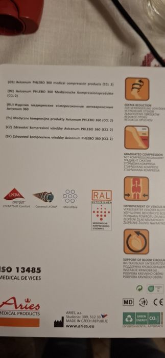 Rajstopy uciskowe  CCL 2 nowe