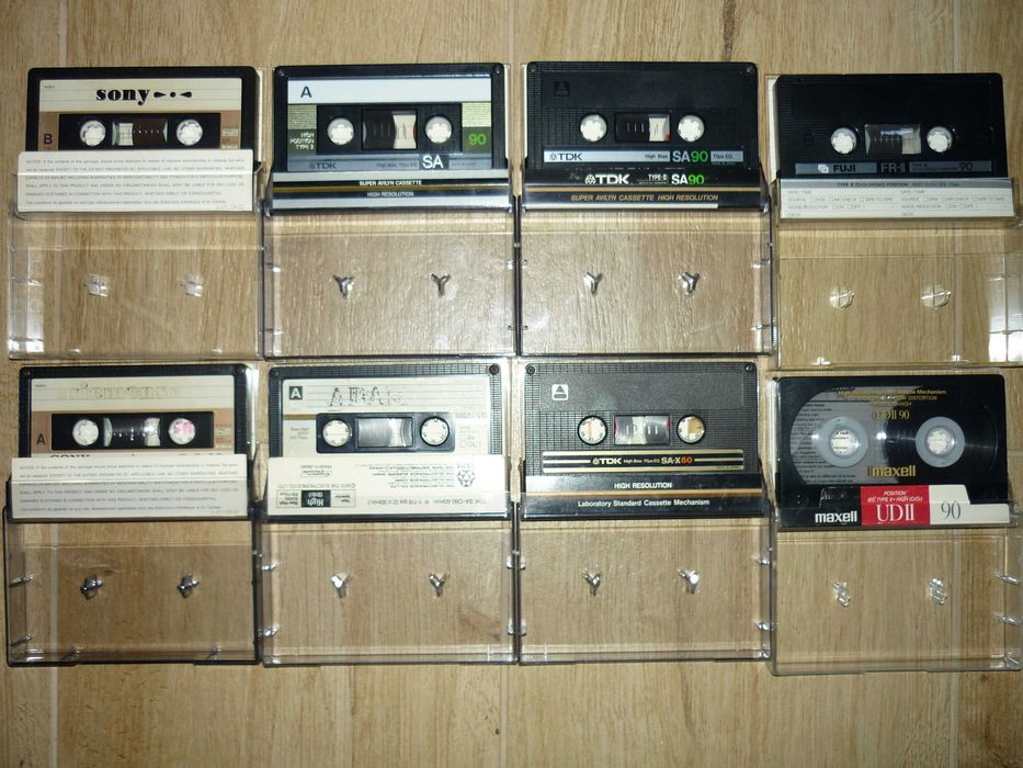Komplet kaset magnetofonowych   kolekcja  własna