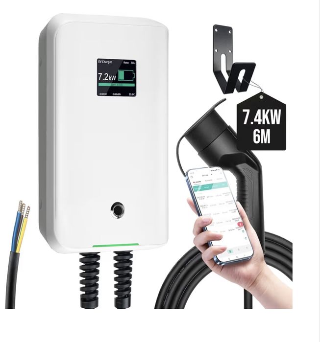Wallbox Morec 7,4 KW monofasico Wifi+BT