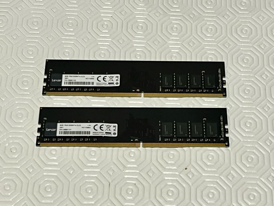 Memórias RAM Lexar 16GB (2x8GB) DDR4 3200MHz CL16