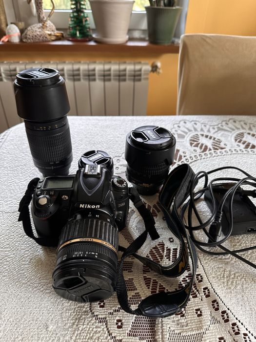 Nikon D90 + 4 obiektywy
