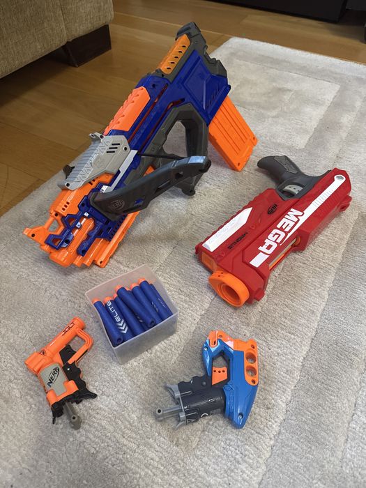 Nerf diversas com balas