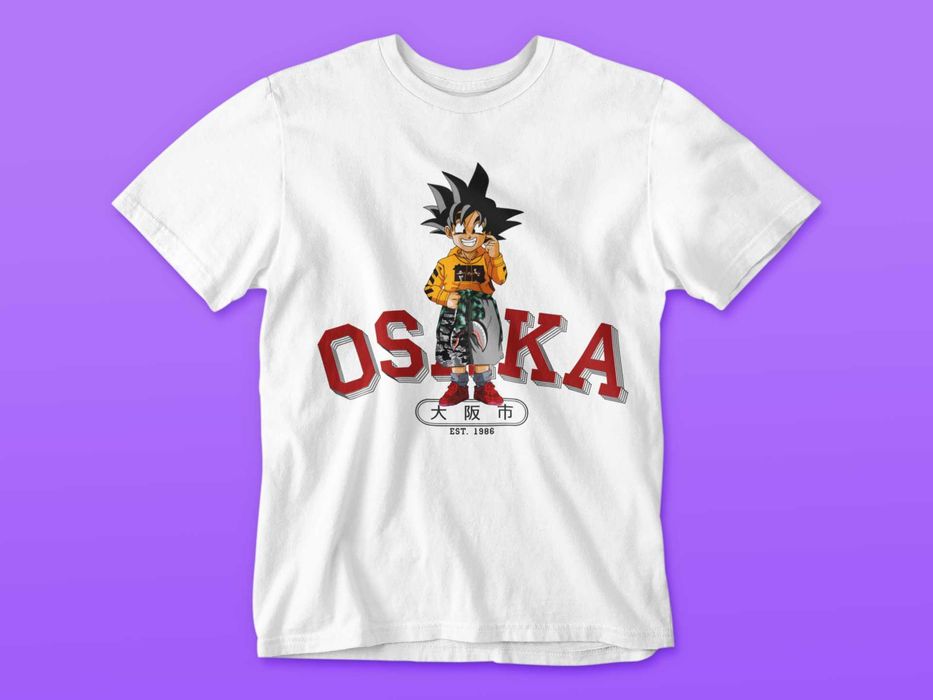T-Shirt Personalizada Goku Osaka Dragon Ball Z #2018