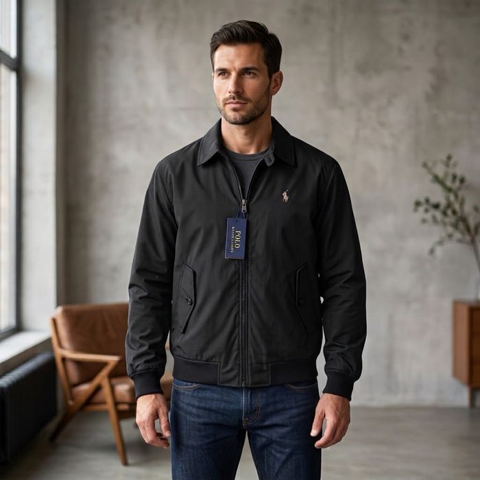 Вітровка бомбер Polo Ralph Lauren Харік Харінгтон Куртка Поло Ральф Лорен