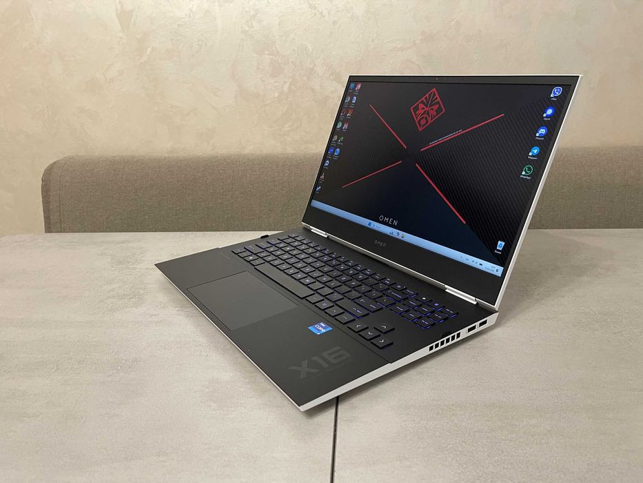 Ігровий ноутбук HP Omen/16,1" 2K 165Hz/i7-11800H/16GB/1TB/RTX 3070 8GB