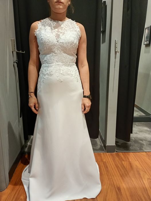 Suknia ślubna biala