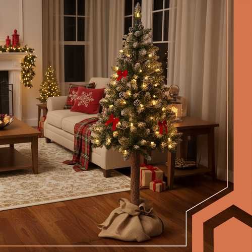 Choinka na pniu 1,8m Choinka sztuczna