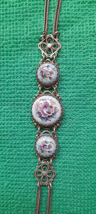 Красивые Браслеты 2шт. Бирюза,финифть.