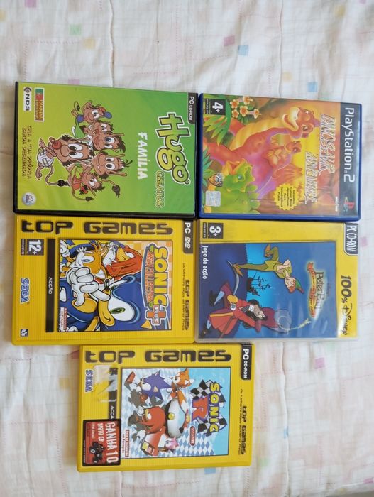 Jogos PlayStation 2 PC ROM antigos