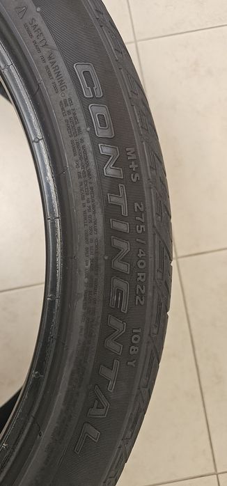 Jogo 4 Pneus Continental CrossContact LX Sport 275/40 R22 108Y (M+S)