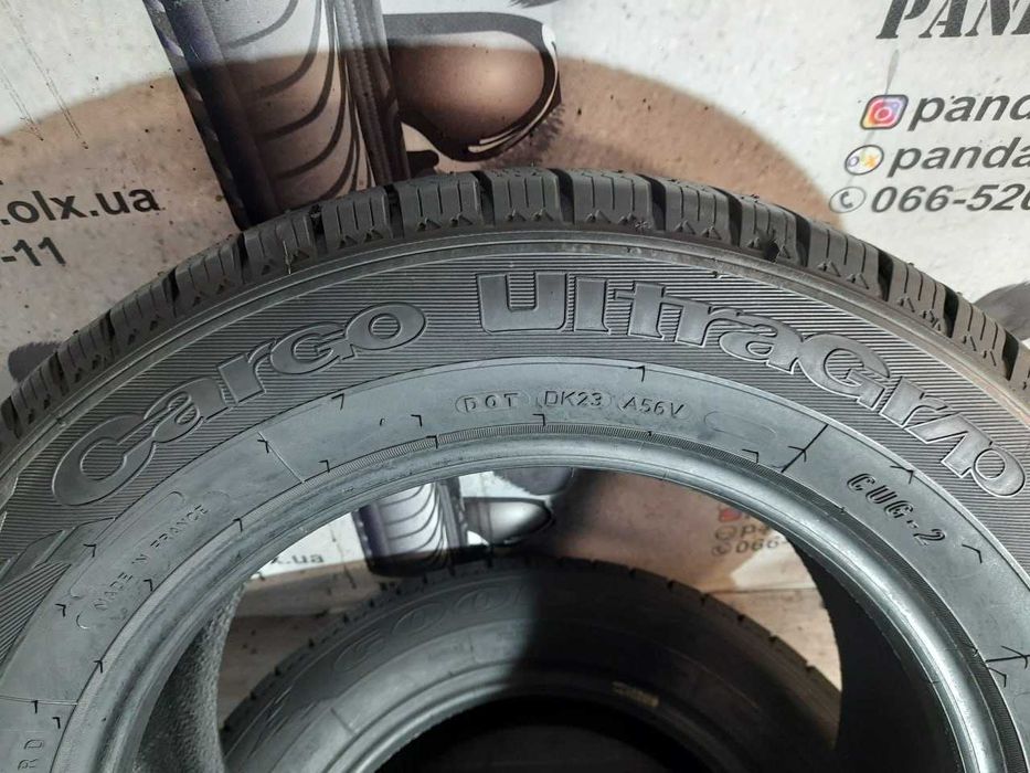 Шини 8,5мм 205/65 R16C GOODYEAR CargoUltraGrip 2 б/у зима склад