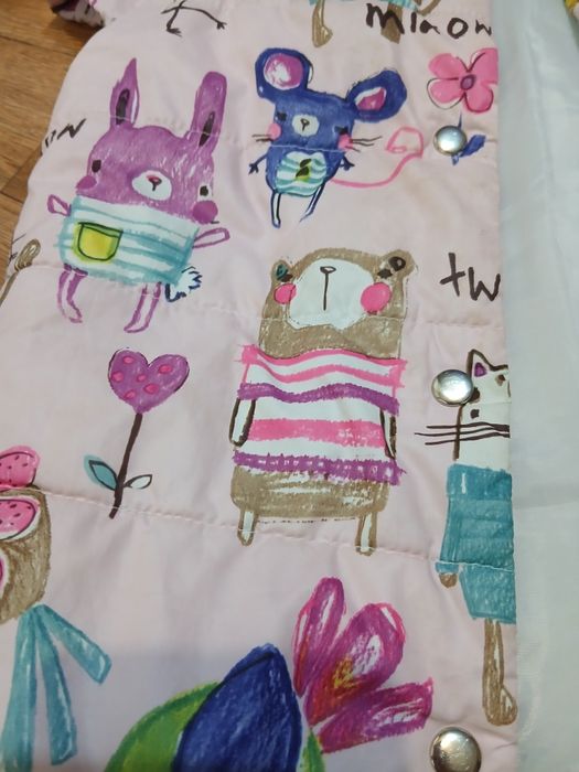 жилетка стьогана для дівчинки 110р