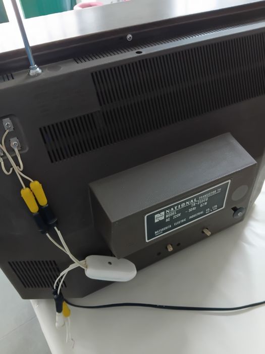 Televisão antiga National( panasonic) Matsushita anos 70/80