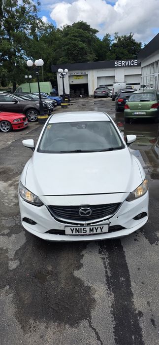 Mazda 6 anglik Benzyna sprawny jeżdżący v5c