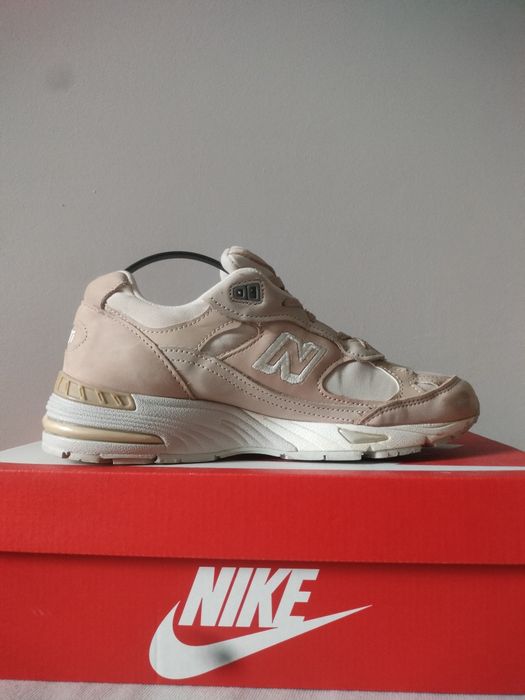 Buty New Balance 991 Beżowe Sneakersy Made in UK Retro Rozmiar 38