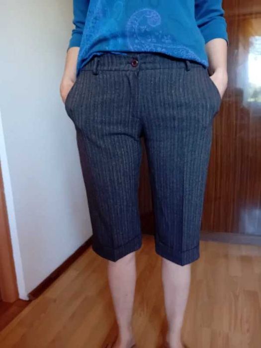 rybaczki szorty brązowe 36