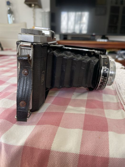 Máquina Antiga Fotografia Zeiss Ikon