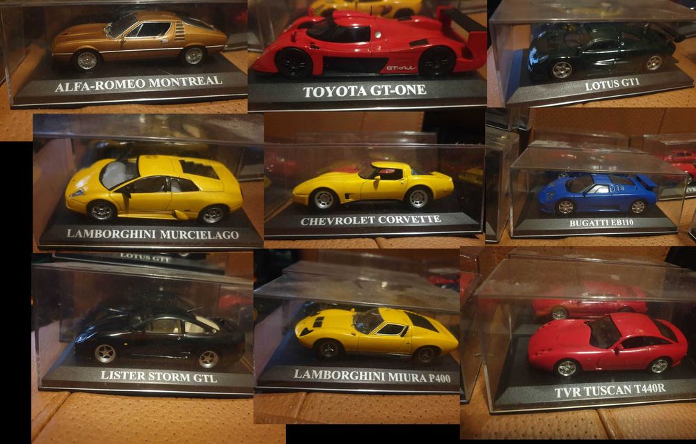 Vendo em separado: Colecção Dream Cars Altaya miniaturas 1:43