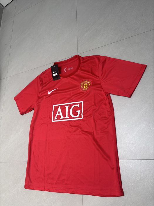 Czerwona koszulka pilkarska Nike Manchester United