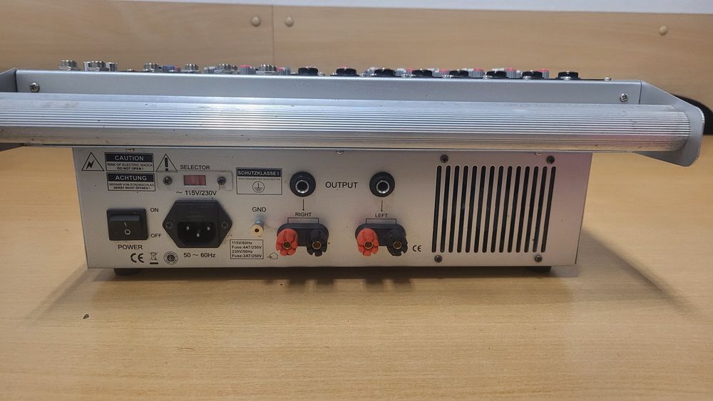 Powermixer Hollywood MXV1200 2x150w + Dynavox TC750 Szczecin