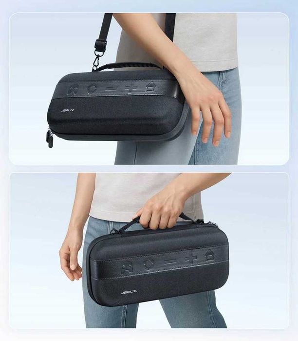 Przenośne Etui JSAUX do Nintendo Switch 2 Czarne Mega Carry Case