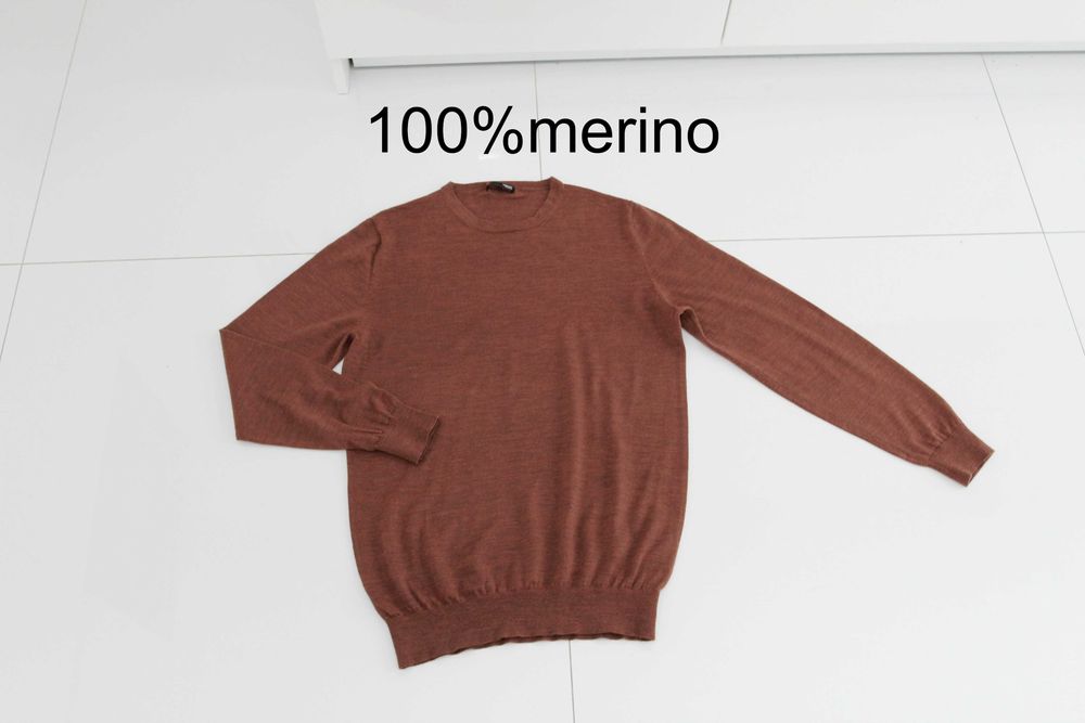 100%merino bez wad M