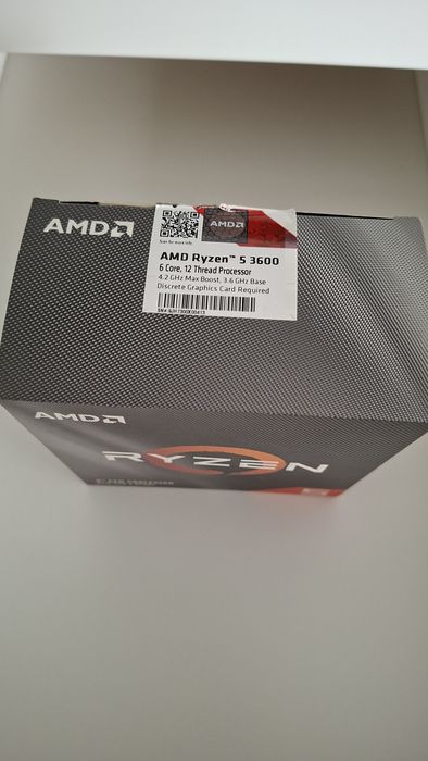 Processador AMD Ryzen 5 3600 e Cooler Novo/Selado