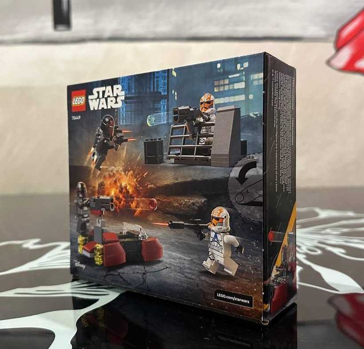 Конструктор LEGO Star Wars 75449 Бойовий комплект Облога Мандалора