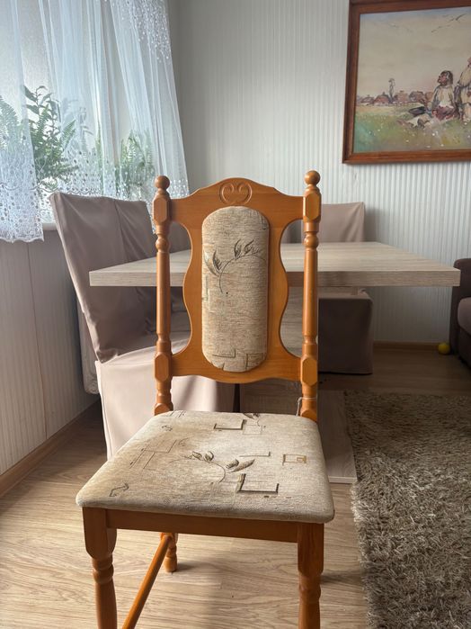 Krzesła tapicerowane 6 szt.
