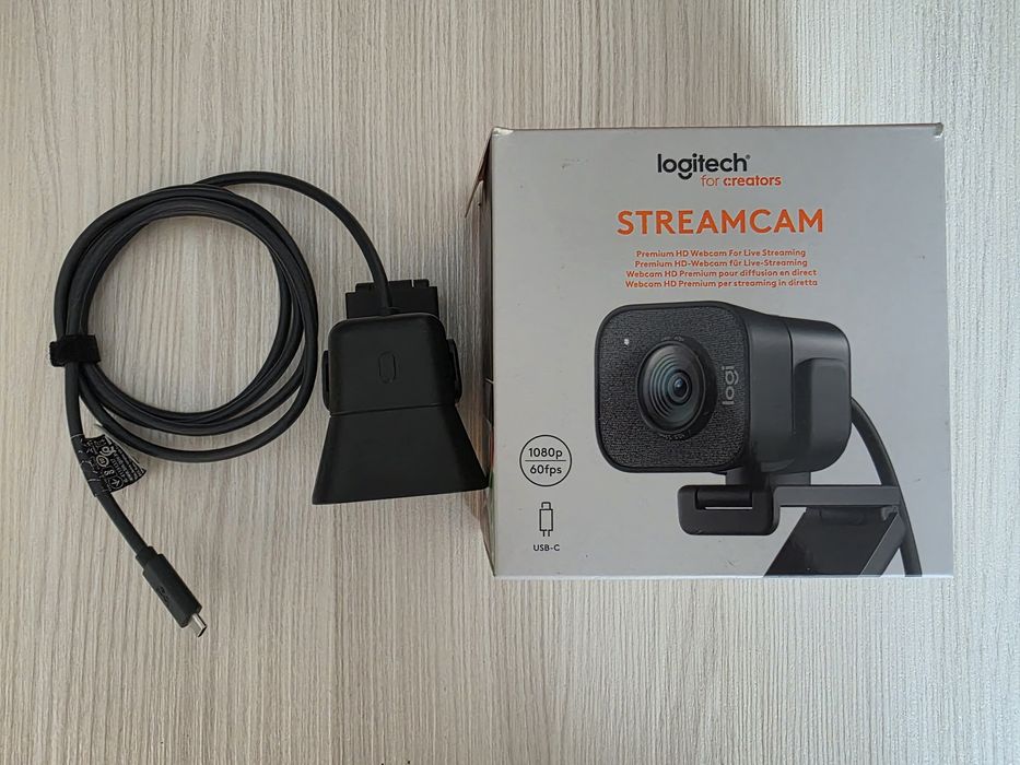 Webcam logitech - 1080p60fps