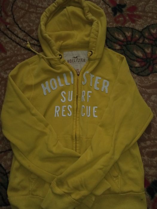 Вінтажна зіп-худі Hollister, стан ідеальний, розмір М, всі бірки є