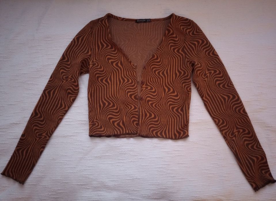 Sweter rozpinany Stradivarius M