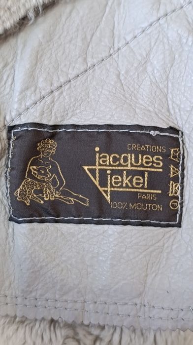 Szary kożuch naturalny Jacques Jekel M