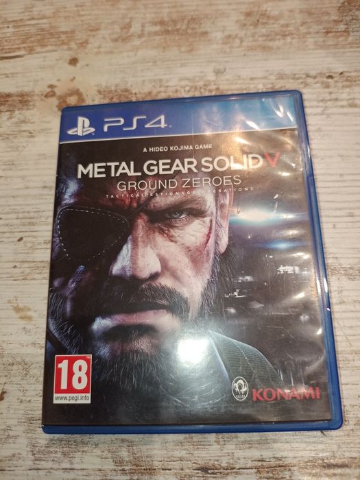 Metal Gear Solid Ground Zeroes Ps4