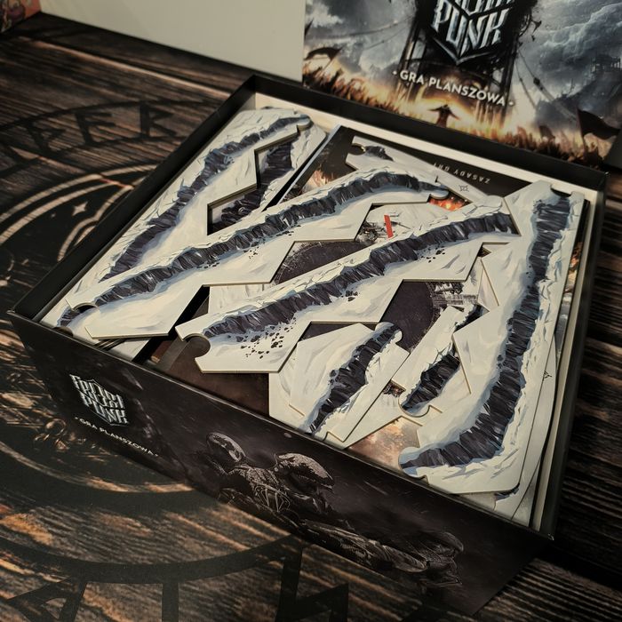 Gra planszowa "Frostpunk" + 4 organizery